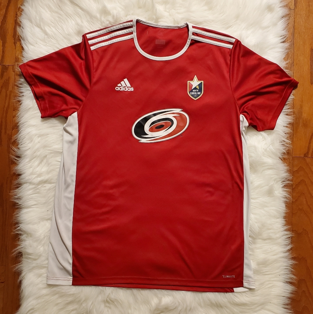 Adidas Soccer Jersey - Hurricanes Logo  - XL